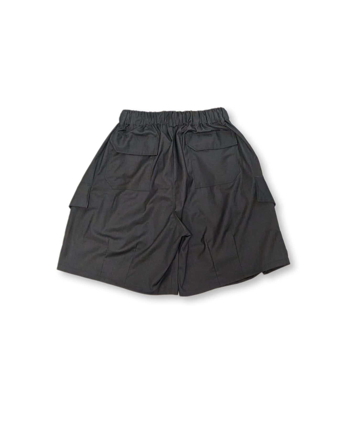 Tancha series TCSH01 drawstring casual wide shorts (dark gray)