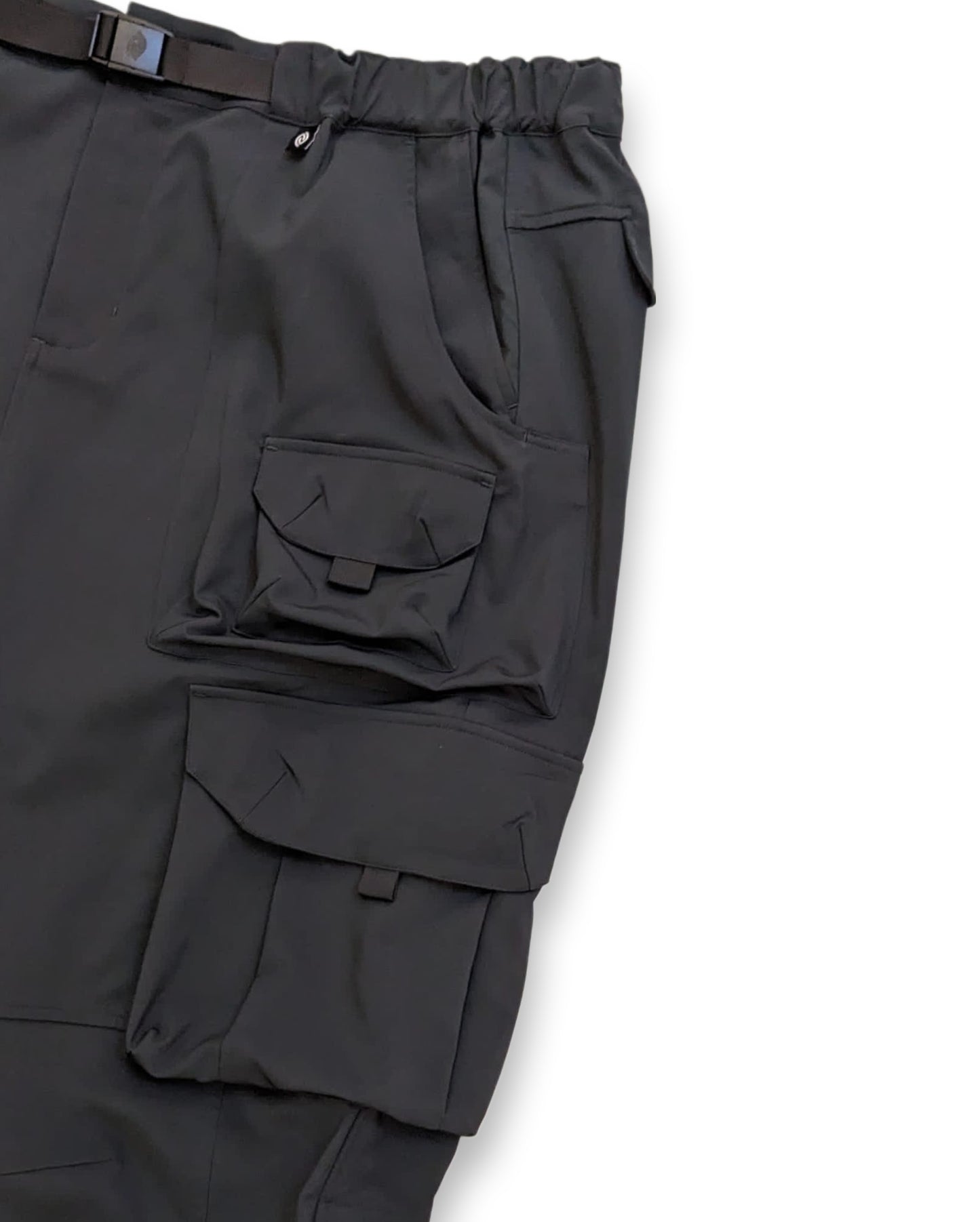 Multi-pocket water-repellent functional pants (dark dark green)