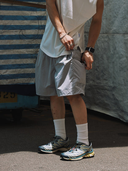 City boy casual shorts 2.0 (light gray)