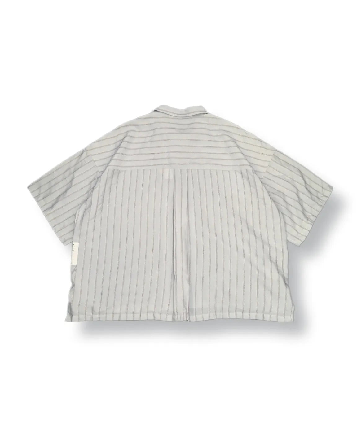 Tancha series Japanese jacquard striped shirt (light blue)