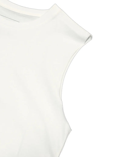 Ice breathable base layer vest (white) two-piece