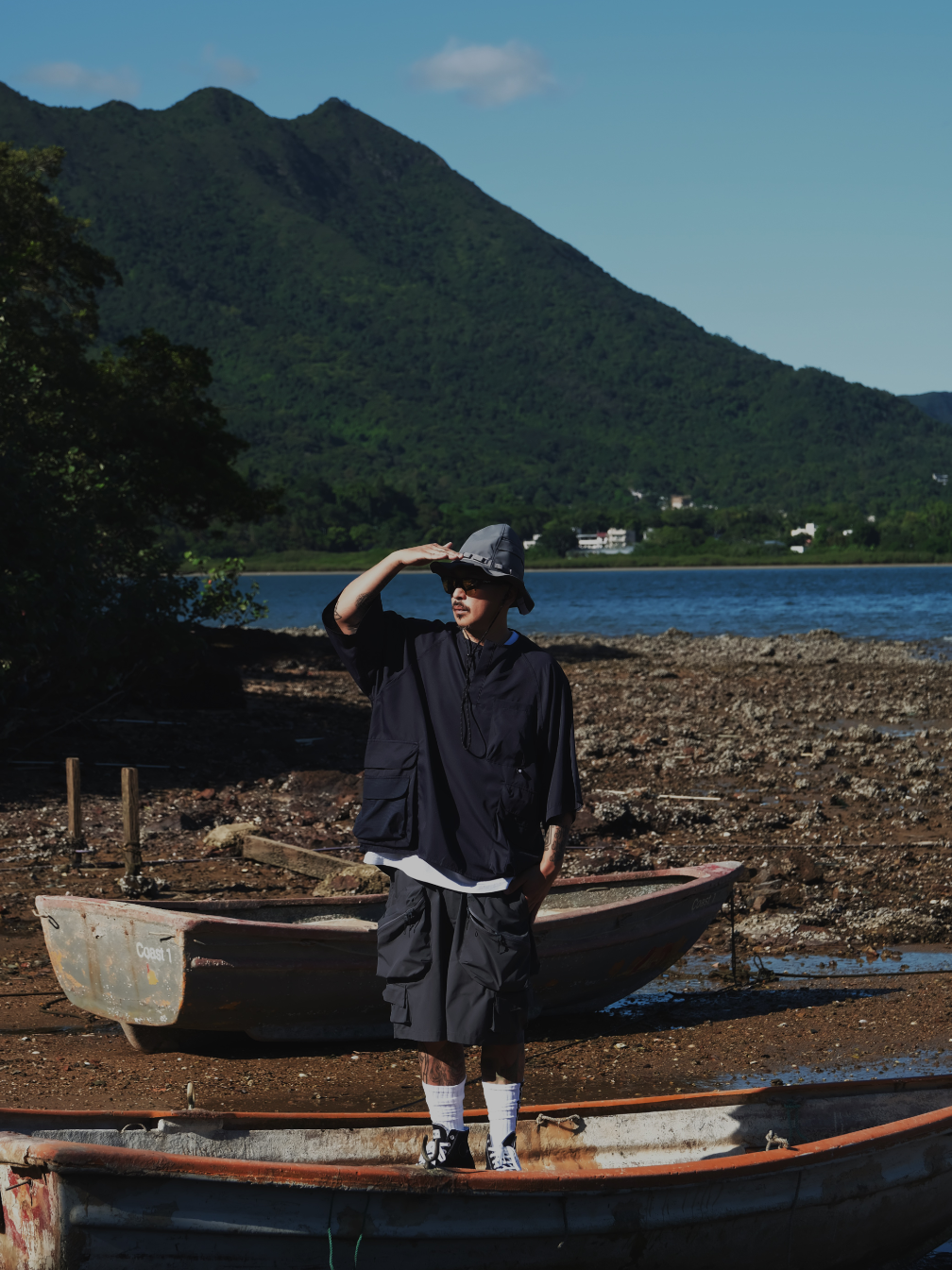 Phat x Botanist Boonie Bucket Hat (Grey)