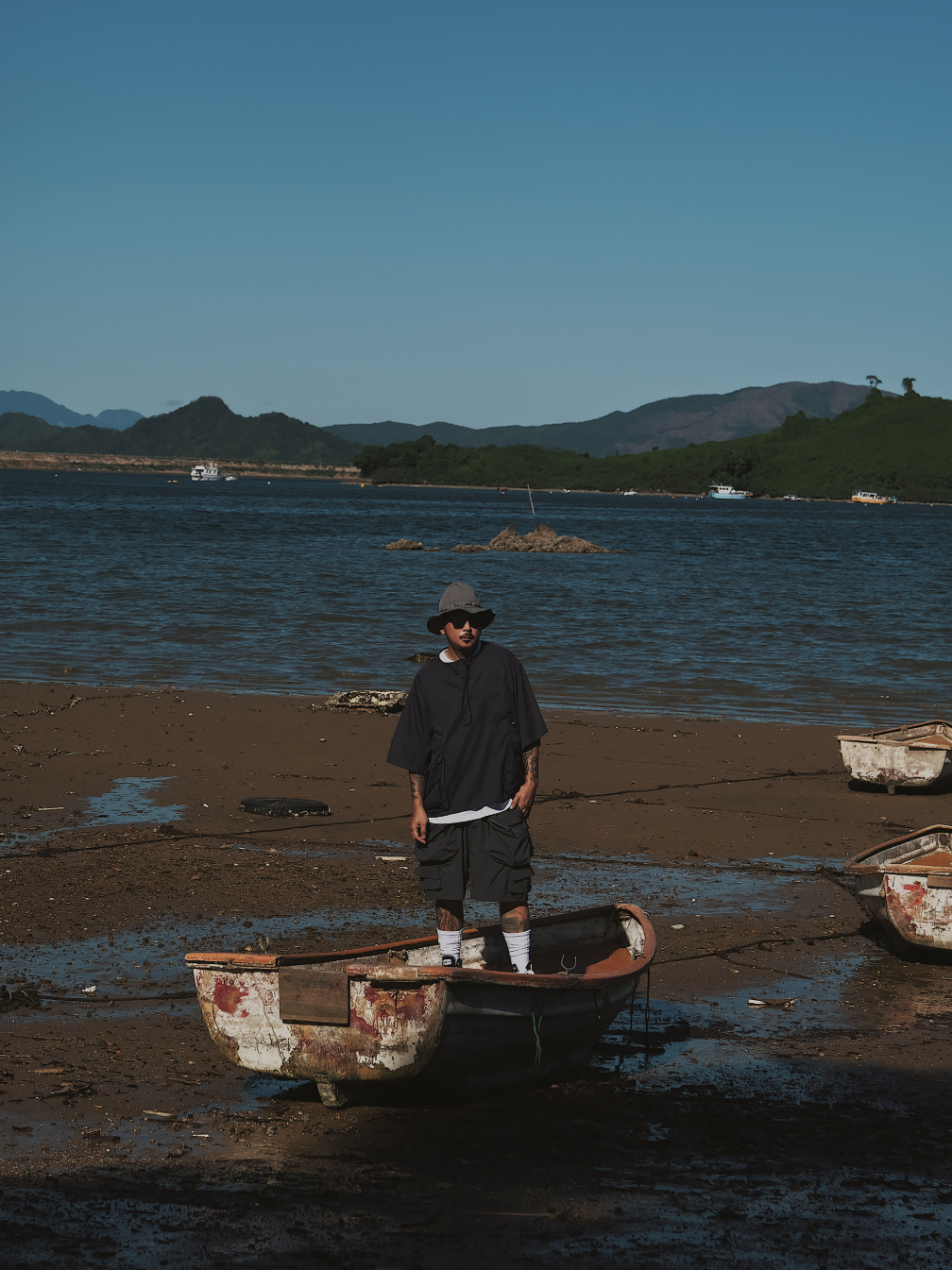 Phat x Botanist Boonie Bucket Hat (Grey)