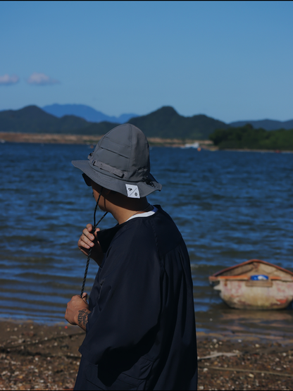 Phat x Botanist Boonie Bucket Hat (Grey)